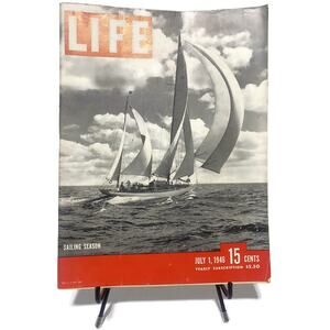 Life Magazine July 1 1946 The American Bald Eagle Paintings for Life